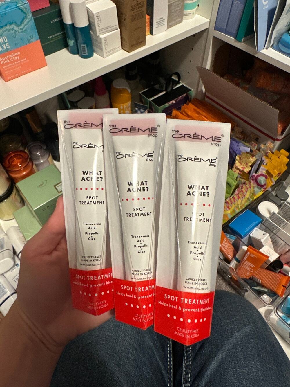 The Creme Shop What Acne Spot Treatment 3-pack